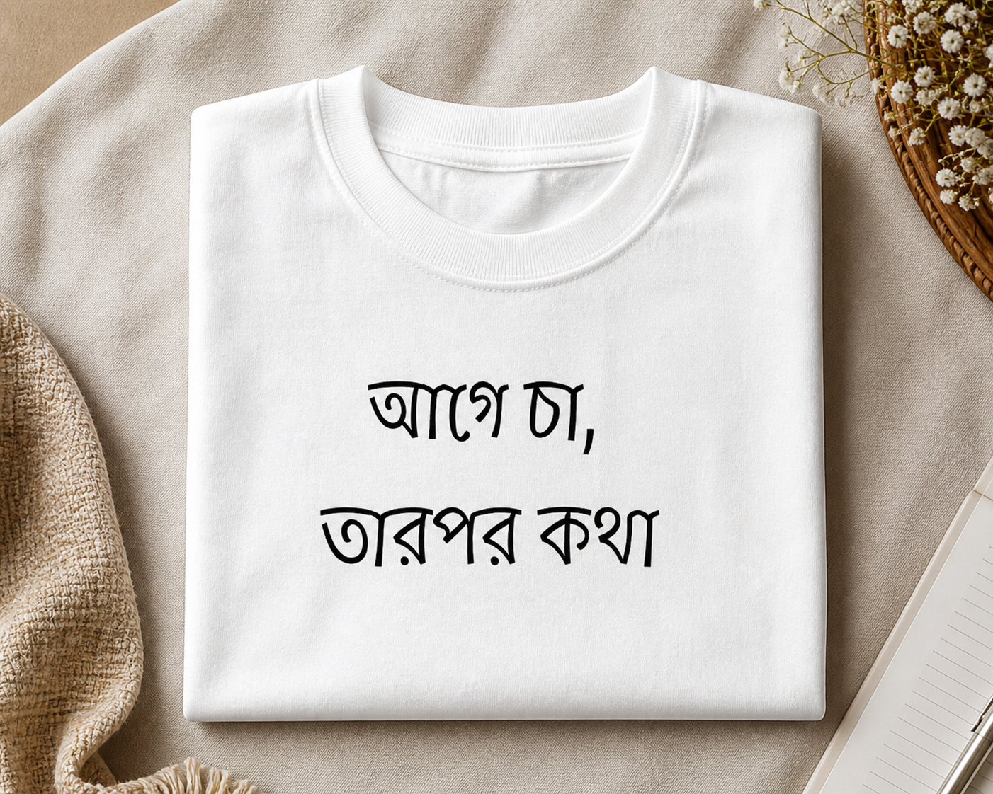 Age Chaa, Tarpor Kotha | 'Tea First, Talk Later'