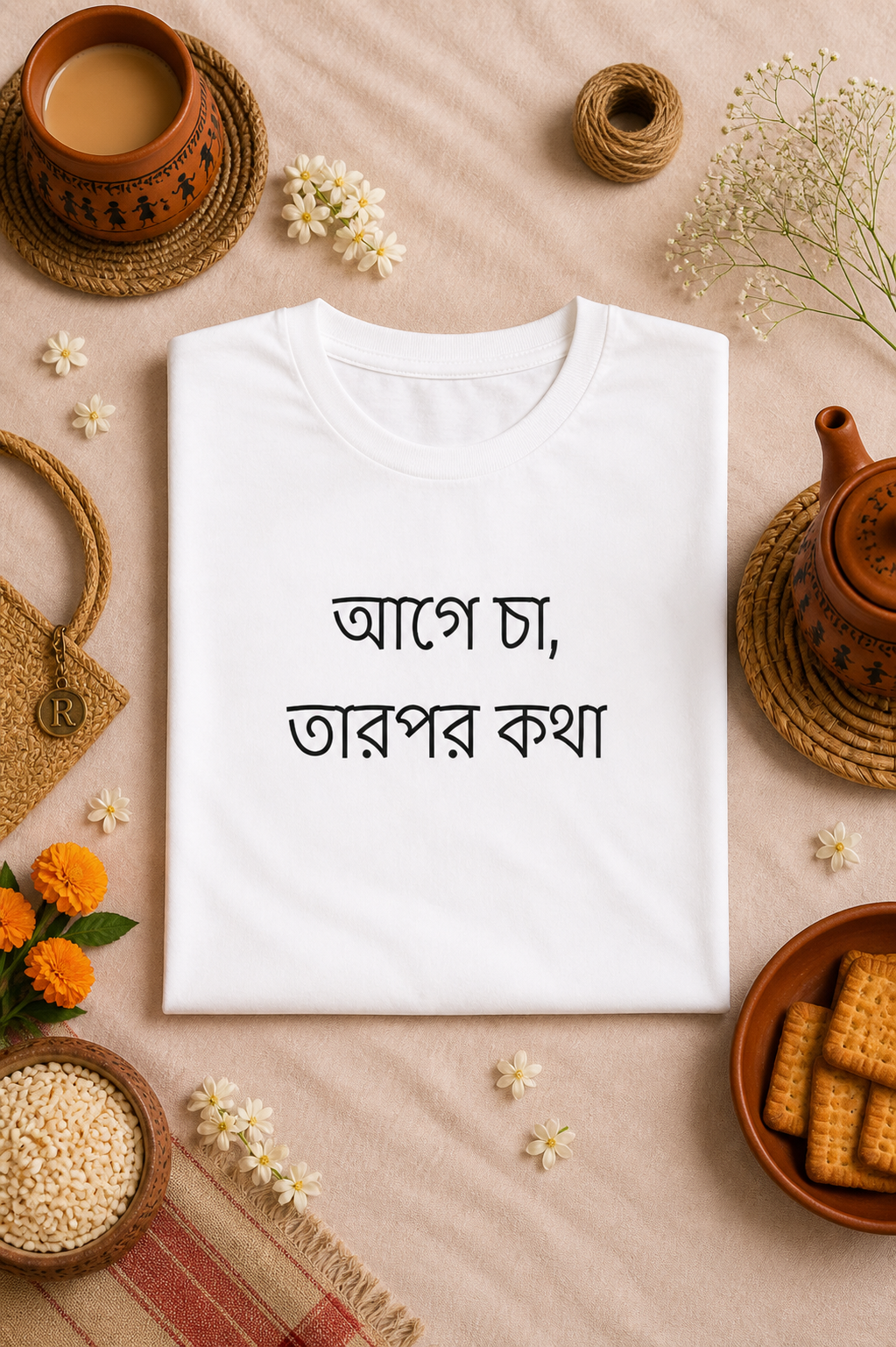 Age Chaa, Tarpor Kotha | 'Tea First, Talk Later'