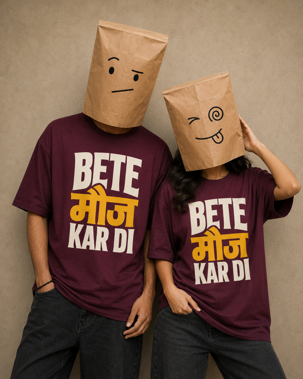 Bete Mauj Kar Di Oversized T-Shirt