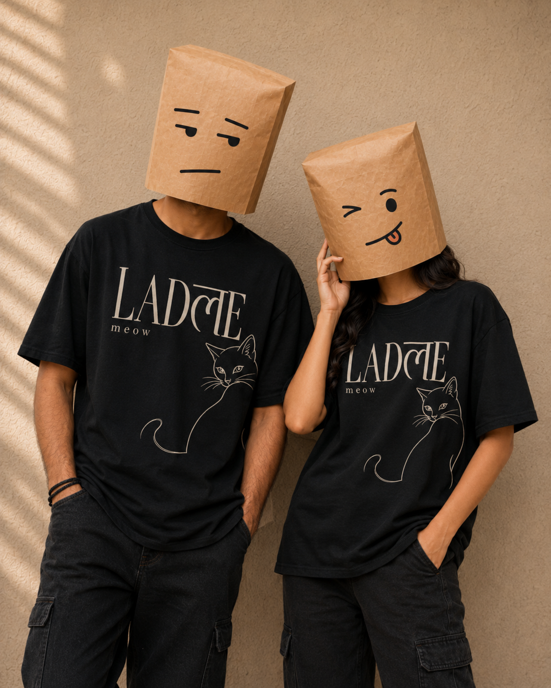 LADले Meow Oversized T-Shirt