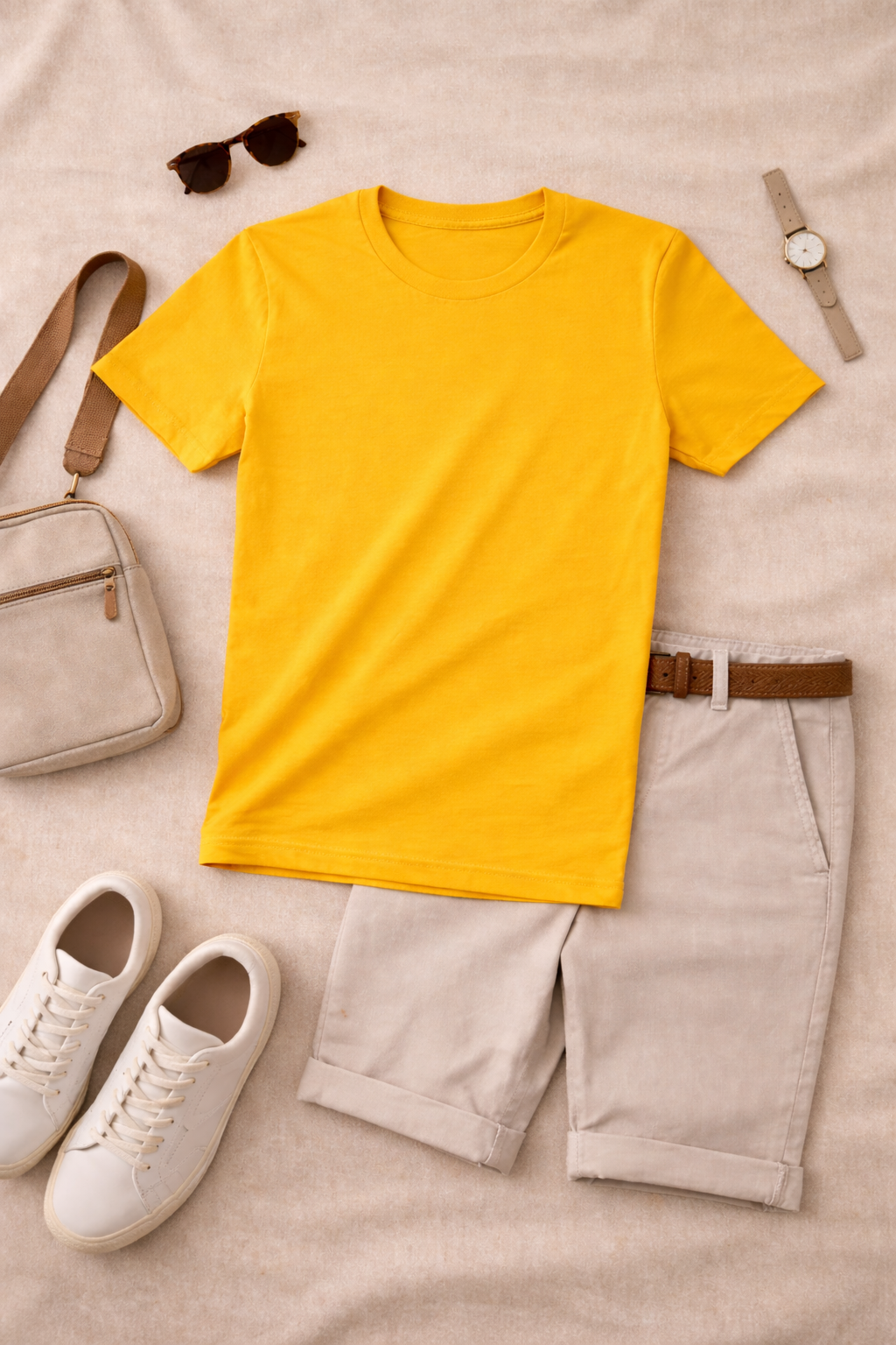 Golden Yellow Essential Tee