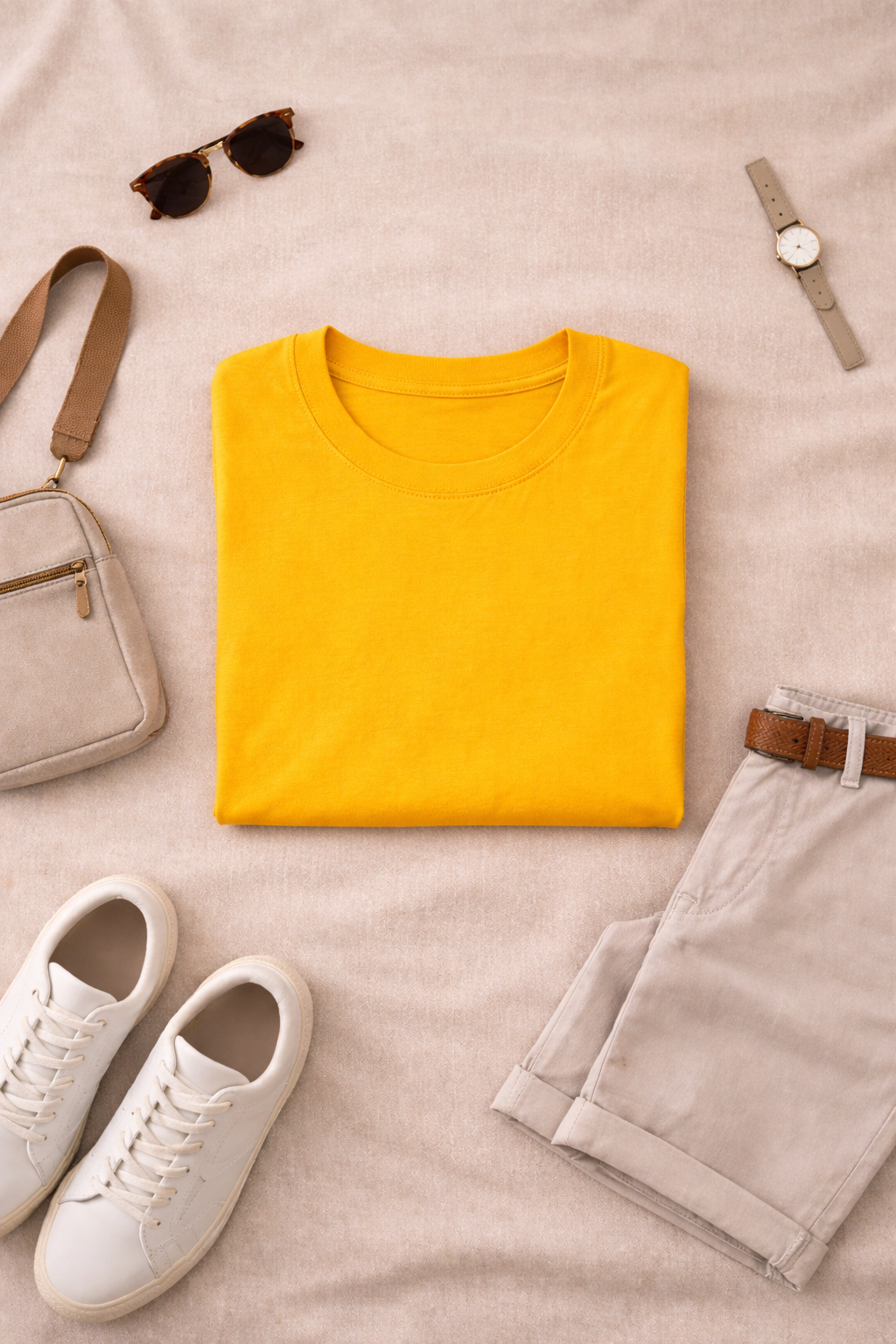 Golden Yellow Essential Tee
