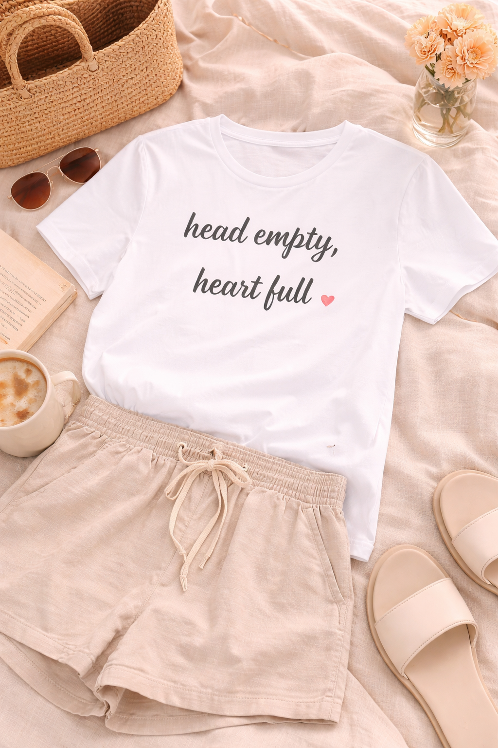 Head Empty, Heart Full Tee