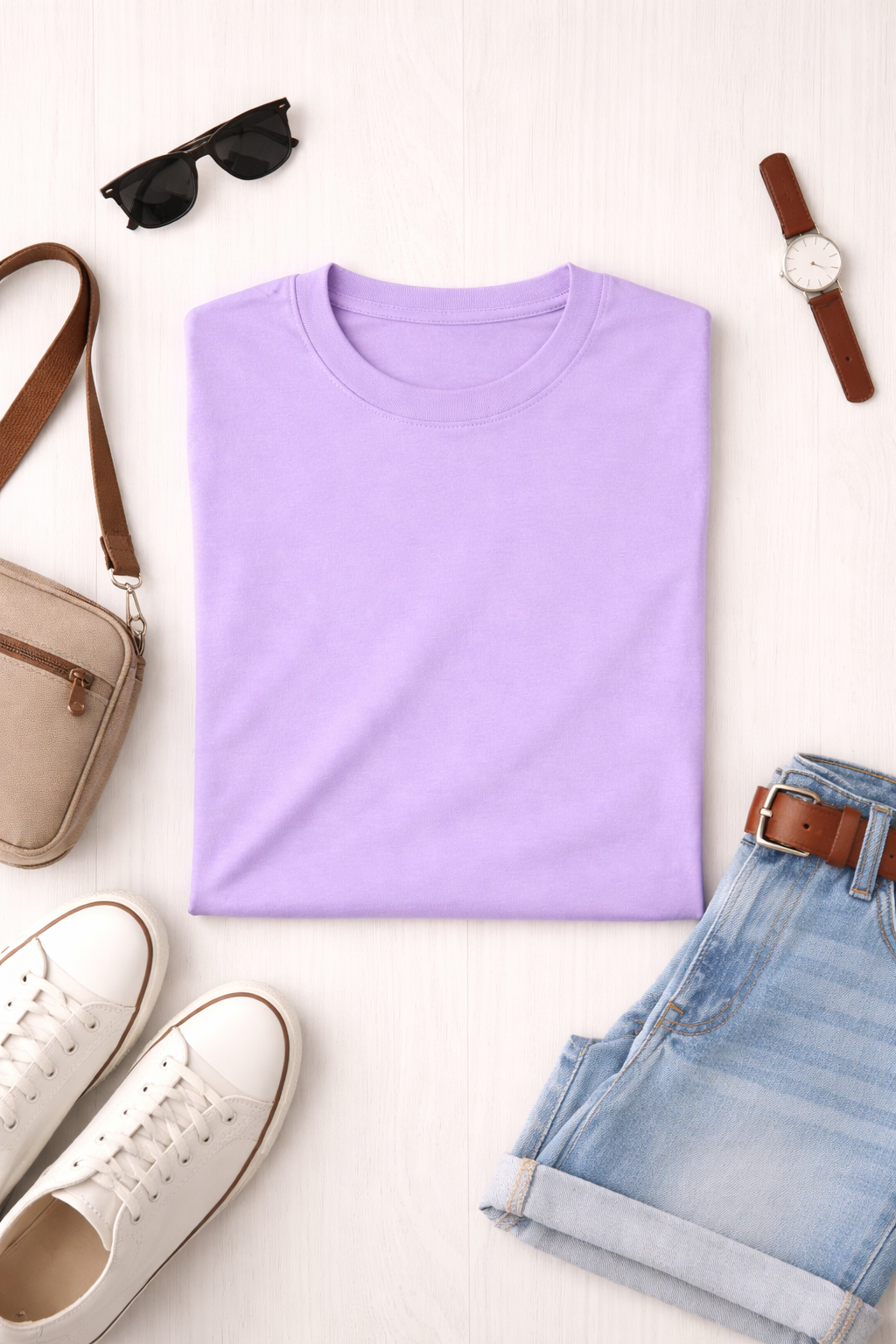 Iris Lavender Essential Tee