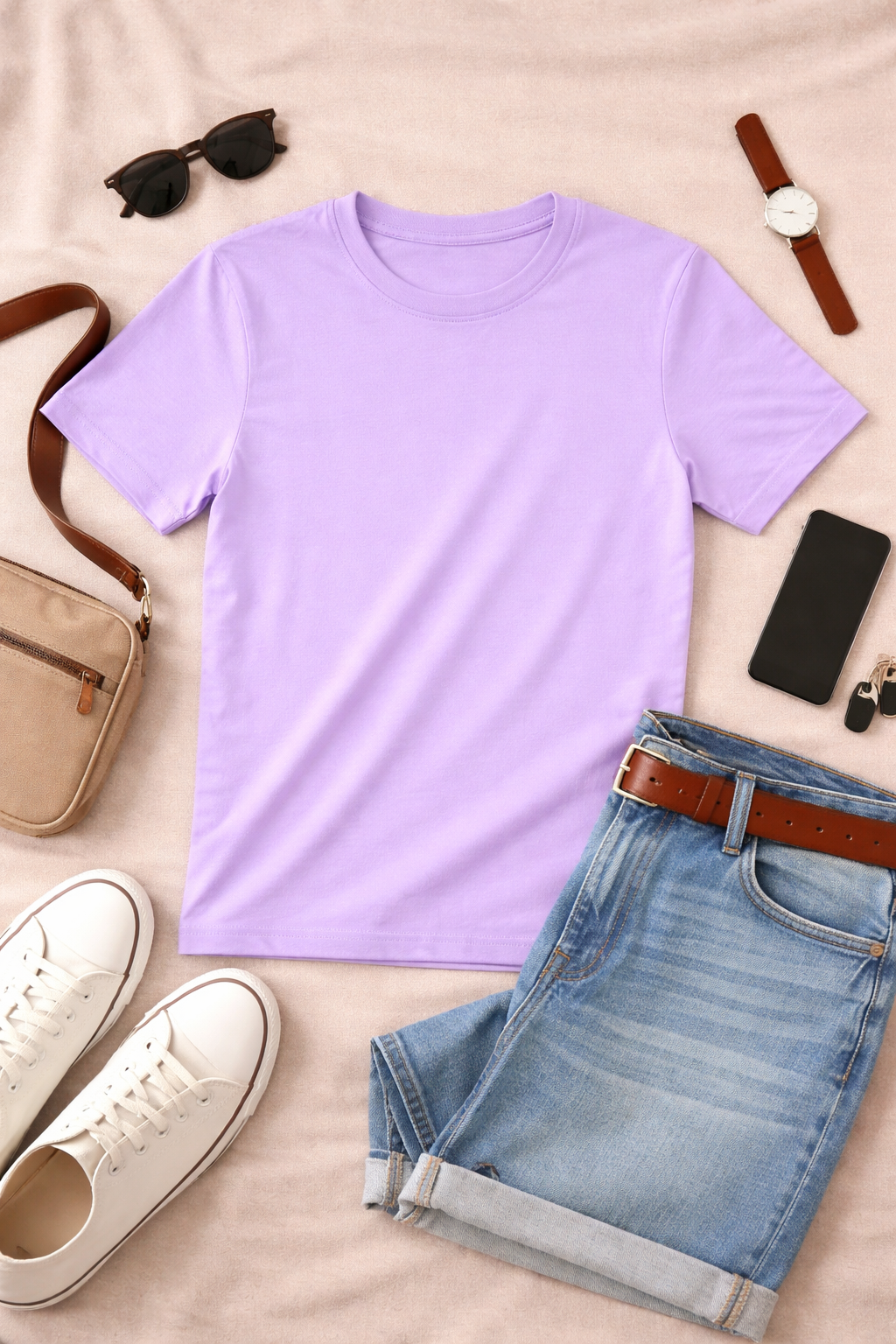Iris Lavender Essential Tee