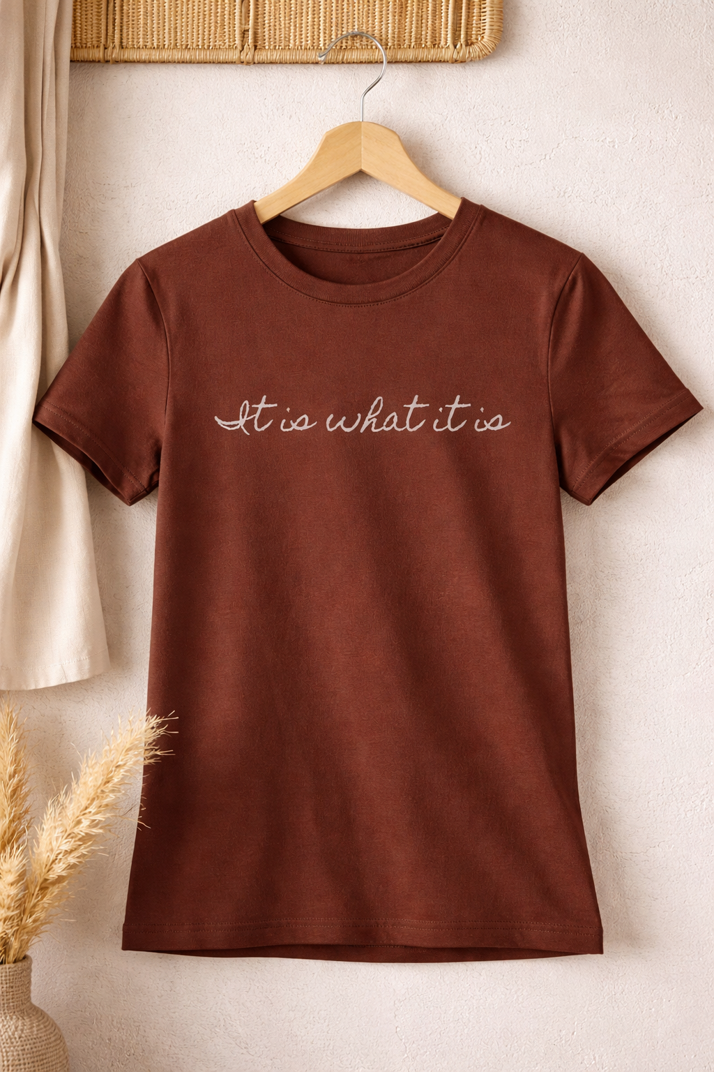 It Is What It Is – Minimal Statement Tee