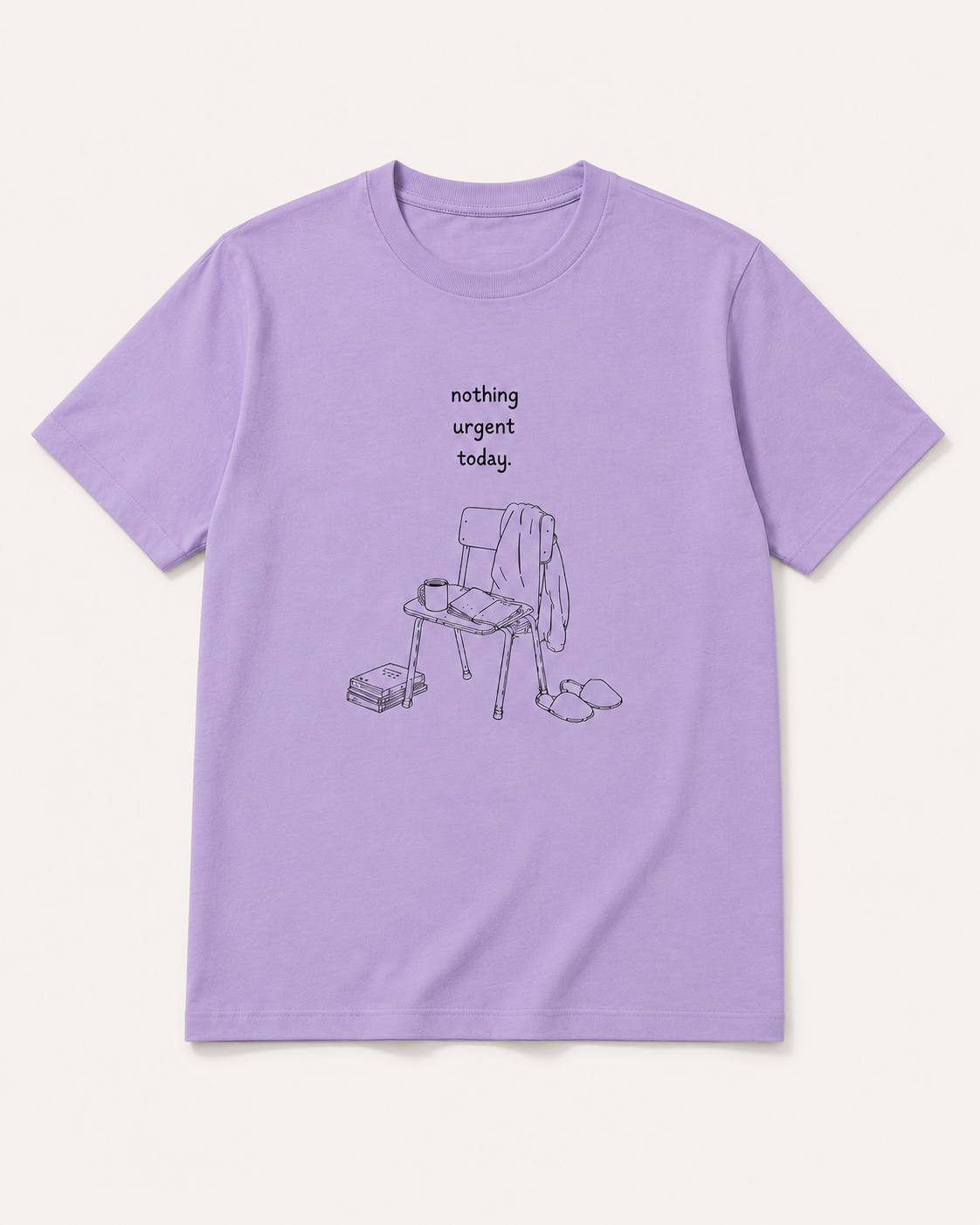 Nothing Urgent Today Oversized Unisex T-shirt
