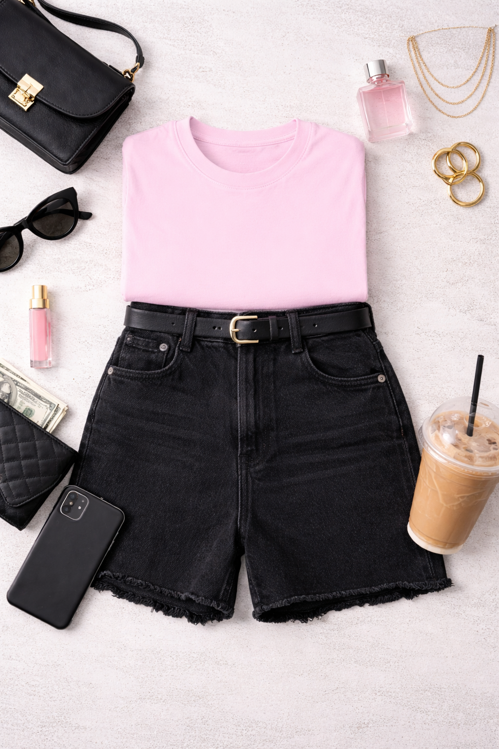 Light Pink Solid Tee