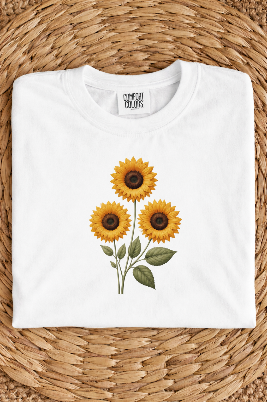 Sunflower Bloom Graphic Tee