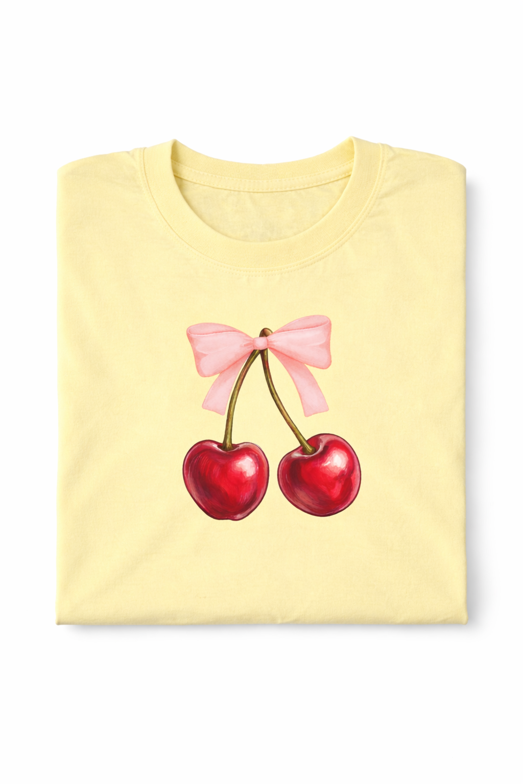 Cherry Charm Tee 🍒🎀